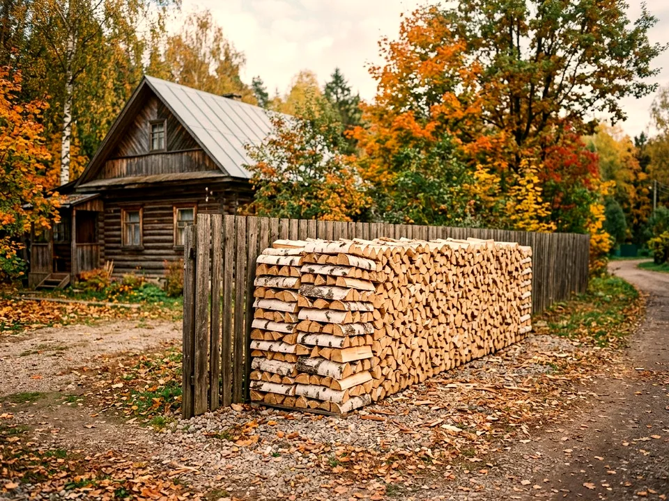 Дуб + укладка в дровник, Курск, улица Садовая, 4Е